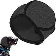 No Flap Ear Wraps for Dogs | Noise Protection Dog Head Wrap,Anti-Slip Waterproof Adjustable Snood for Force Drying, Pet Grooming, Bath, Firework, Swimming