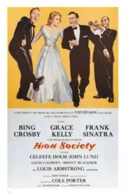 High Society Frank Sinatra Bing Crosby Movie Poster 17 X 12 Reproduction