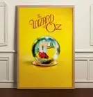 The Wizard Of Oz Movie Poster， minimalist funny art, Movie Collectibles,6