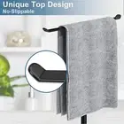 Standing Towel Racks Metal T Shape Towel Holder Stand for Bathroom Counter