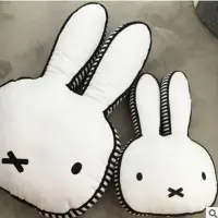 在飛比找Yahoo!奇摩拍賣優惠-現貨ins米菲兔抱枕萌兔兒童安撫玩偶毛絨兔子靠枕寶寶禮品玩具