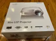 New Boxed Excelvan Mini LED Projector High Convergence Light Source