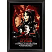 Mark Dacascos Signed Blade Of The 47 Ronin Movie Poster 2 Framed