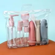 11x Plastic Spray/Lotion Bottles Travel Cosmetic Body Hand Sanitizer Containers