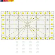 Quilting Rulers Acrylic Quilters' Ruler,Sewing & Crafts Template,Patchwork Ruler