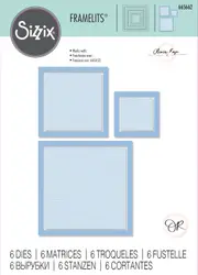 Sizzix Square Frames Framelits Die Set