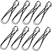 [SHINEOFI] 8Pcs Eyeglass Chains Cloth String Eyewear Retainer Strap for Sunglasses and Glasses for Daily Use Sports Outings and Special Occasions