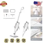 Lightweight 2-in-1 Steam Mop for Hard Floors & Rugs - Easy, Efficient Cleaning