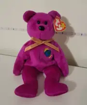 Extremely Rare 1st edition Ty Beanie Baby Millennium Bear. Version 1 tag errors