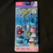 Barbie Bonanza Fashion Accessories New Sealed C1178 2003 Shoes Sunglass Hat