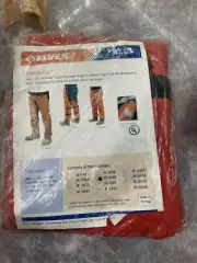 Elvex JE-1936 Chain Saw Chaps Orange 36” LG