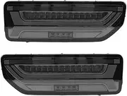 Smoked Lens LED Tail Lights Compatible With Suzuki JIMNY 2019-2023 Sequential LED Flow Turn Signal Light Rear Brake Reverse Driving Lamp