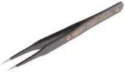 Bernstein ESD PRECISION TWEEZER 115mm Straight Pointed, Stainless Steel