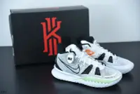 在飛比找Yahoo!奇摩拍賣優惠-NIKE KYRIE 7 HIP-HOP 白綠 XDR 運動