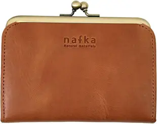 日本代購 空運 nafka 日本製 牛皮 口金包 NFK-72002 珠扣 零錢包 錢包 短夾 皮夾 真皮 天然皮革