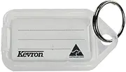 KEVRON KEY TAGS KEVRON GIANT CLEAR PK25