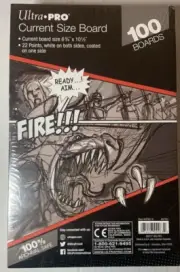 ULTRA PRO CURRENT/ REGULAR SIZED COMIC BOOK BCW BOARDS X100 - Sealed