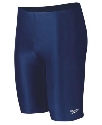 Speedo Youth PowerFLEX Eco Solid Jammer Size 28 Navy