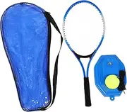 Abaodam 1 Set Tennis Trainer Rebound Ball Practice Set for Boys and Girls Portable Tennis Training Tool Elastic Rope and Racket