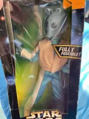 Vintage Star Wars Fully Posable Toy "Greedo" Kenner 12" 1997 Made In China SciFi