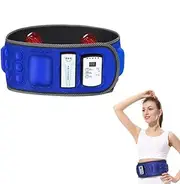 Magnetic Slimming Belt with Massage Vibration, Electric Vibrating Waist Trainer with Heating and Fat Burning Functions, for Effective Weight Loss