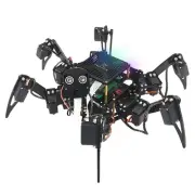 Big Hexapod Robot Kit for Raspberry Pi 5 4 B 3 B+ Zero 2 W, Walking, Self Bal...