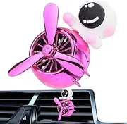 Car Diffuser | Car Vent Air Freshener,Cute Astronaut Rotating Propeller Aromatherapy Ornament for Automotive Travel Road Trip