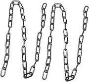 COMPUKAS 2pcs Plastic Halloween Chains Realistic Prison Chain Props for Cosplay Horrible Decor Accessories