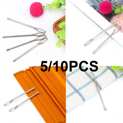 5/10PCS Elastic Threader Adjustable Clip Rope Drawstring Cord Guide Sewing Tool