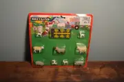 Britains 7169 Plastic Farm Animals On Card - New
