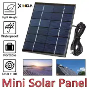 330mA Mini Outdoor Control Solar Panel Home Battery Charging 6V 2W Mobile Phone