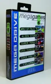 SEGA SMD Mega Drive Storage Case - Megagames 6 Vol 2 - NO GAME