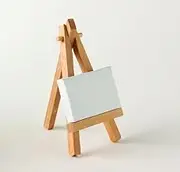 Renoir Mini Canvas EA, 5 cm x 7 cm Blank Art Canvas Panel Pre Stretched Canvas Board Artist Painting Stretcher,100% Cotton for Acrylic Painting,Oil Paint & Wet Art Media