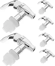 Ciieeo 6pcs Beverage Dispenser Spigot: Replacement Plastic Water Dispenser for Drink Buckets Water Cooler Taps for Bars Restaurants and Offices 16-22 Mm Hole Diameter