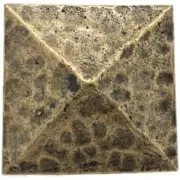 Pyramid Concho Antique Brass Pewter 2" 7449-09