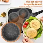 4 Holes Pancake Pan for Breakfast Kitchen Utensils Eggs Non-Stick Fried Egg Panø