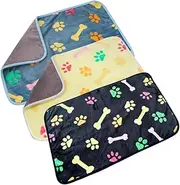EXAOMBLE 3pcs Flannel Puppy Blanket Cat Sleeping Blanket Warm Pet Nest Bed Blankets