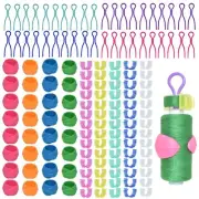 142 Pcs Bobbin Thread Organizing Clips, 70 Bobbin Holder Clips Color Thread C...