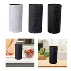 Round Knife Block with Slots Storage Rack Convenient Knives Storage Stand
