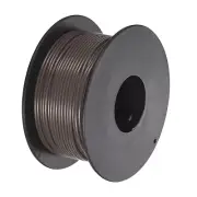 26AWG Stranded Wire PVC Hookup 30M/100ft Brown, Electrical Wire UL1007 Spool
