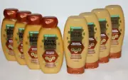 LOT (8) GARNIER WHOLE BLENDS HONEY TREASURES SHAMPOO & CONDITIONER 12.5 FL OZ