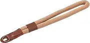 26.5cm Adjustable Camera Wrist Strap Lanyard for Camera Hand Strap for DSLR Digital Mirrorless Cameras Brown