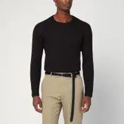 [Drumohr] Brown lambswool sweater 50 IT Brown