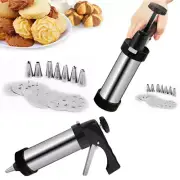 Biscuit Cookie Press Churros Maker Guns Kit Pastry Mold Maker Baking Tool Gift