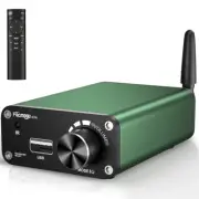 200W Bluetooth 5.3 Stereo Receiver Power Amplifier With Remote Facmogu AC06