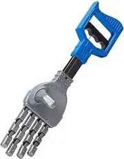 Generic Hand Robot and Robotic Label, Interactive Toy, Hand Pliers, Look-Looking Coordination, Fun Game, Litter Collecting with Robotic Label for, Blue M