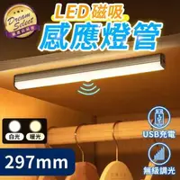 在飛比找森森購物網優惠-【DREAMSELECT】多功能USB磁吸感應燈管 297m