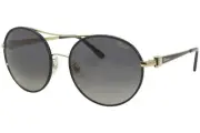 Chopard SCHB68S 0309 Sunglasses Men's Rose Gold-Blue/Black Gradient Lenses 57mm