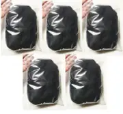 HR080-500 MOREZMORE BLACK 500g 100% Merino Wool Roving for Needle Felting