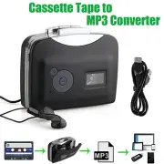 Stereo Tape to USB Flash Drive Cassette To MP3 Converter Capture Audio Player AU